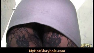 Gloryhole super blowjob &colon; Interracial cock sucking 40