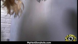 Gloryhole Blowjob Hottie makes every dick cum 25