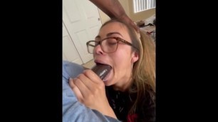 Pt.1 MUSTWATCH!????Sloppiest Throat Fuck W/Huge Flying CumShot????