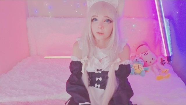 Vanilla Hotly Posing and Masturbates I Necopara Cosplay